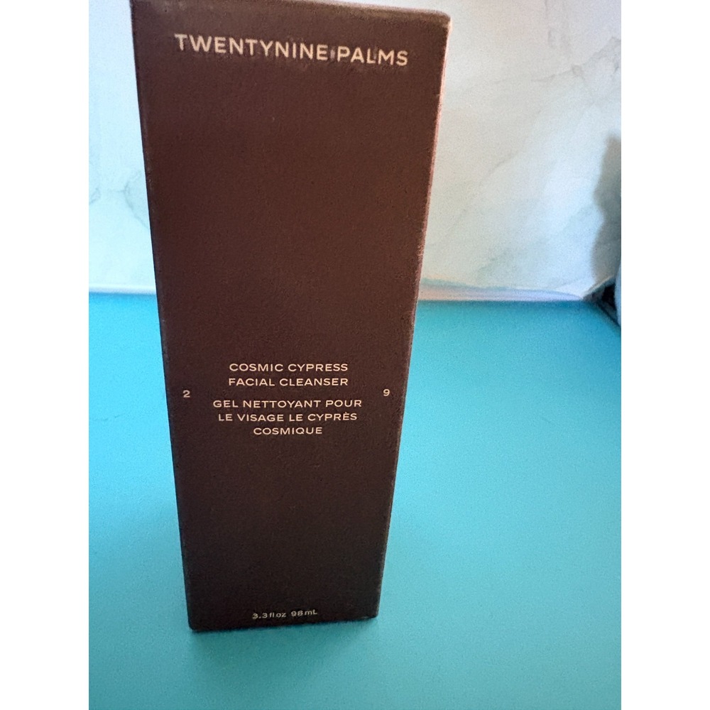 Twentynine Palms Cosmic Cypress‎ Facial Cleanser 3.3 oz Salicylic Acid Vegan NEW